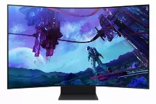 Monitor Gamer Curvo Samsung Odyssey Ark, Led, 55 Pulg, 3840x2160 4k Ultra Hd, Freesync, 165hz, 3xhdmi, 1xdp, Negro