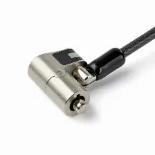 Cable Antirrobo Startech.com Kensington, 2 Teclas, 2 M, Negro, Acero Inoxidable