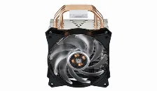 Disipador Cooler Master Masterair Ma410p, Rgb, Ventilador 120mm, Universal Intel/ Amd, Negro