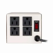 Regulador Steren Max-1000 Entrada 120 V, 4 Salidas Ac, Blanco