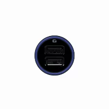 Cargador Mobifree Mb-923323 12 - 24 V, Universal, Auto, 2usb, Negro