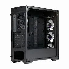Gabinete Cooler Master Mb520 Argb, Ventana Lateral, 4x Ventiladores 120mm, Negro