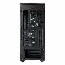Gabinete Cooler Master Mb520 Argb, Ventana Lateral, 4x Ventiladores 120mm, Negro