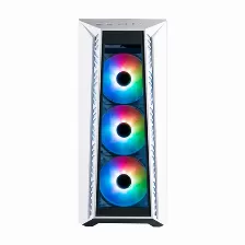 Gabinete Cooler Master Mb520 Argb Midi-tower, Ventana Lateral, 4x Ventiladores, Blanco