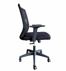 Silla Gerencial Modamob Modelo Eclipse, Respaldo De Malla, Piston De Gas C3 120kg, Reposabrazos, Soporte Lumbar, Color Negro