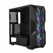Gabinete Cooler Master Masterbox Td500 Mesh Midi-tower Con Ventana, 3x Vent. Argb, Negro