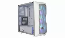 Gabinete Cooler Master Masterbox Td500 Mesh, Midi-tower, 3x Vent. 120mm Argb, Blanco