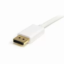 Cable Displayport Startech.com Displayport 1.2, 2 M, Blanco