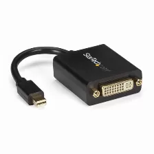 Adaptador Vídeo Startech.com Mini Displayport A Dvi-i, 0.13 M, Negro