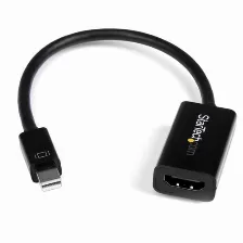 Conversor De Vídeo Mini Displayport A Hdmi, Adaptador Activo 4k 30hz - Negro, (mdp2hd4ks)