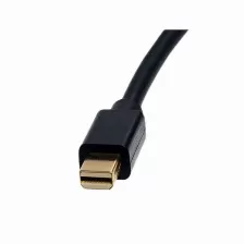 Conversor De Vídeo Startech (mdp2hdmi) Mini Displayport Dp Macho A Hdmi Hembra- 1920x1200, Color Negro