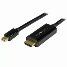 Adaptador Vídeo Startech.com Mini Displayport A Hdmi, 5 M, Negro