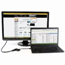 Convertidor De Vídeo Startech.com , Mini Displayport A Hdmi/vga, Máxima Resolución 1920 X 1200 Pixeles, Color Negro, (mdp2hdvga)