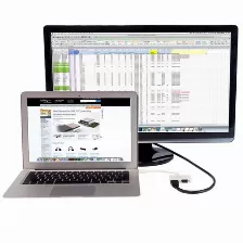 Adaptador Vídeo Startech.com 0.15 M, Blanco