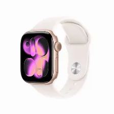 Smart Watch Apple Watch Watch Series 11 Touch Si, Micrófono Si, Altavoces Si, Monitor De Frecuencia Cardíaca Si, Bluetooth 5.3, Color De Banda Rosa, Ip6x
