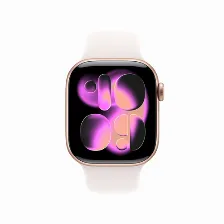 Smart Watch Apple Watch Watch Series 11 Touch Si, Micrófono Si, Altavoces Si, Monitor De Frecuencia Cardíaca Si, Bluetooth 5.3, Color De Banda Rosa, Ip6x