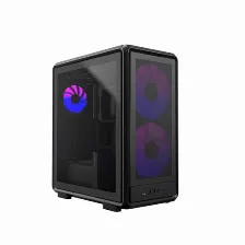 Gabinete Cooler Master Masterframe 500 Mesh Midi Tower, Psu No, Vent. 2x 200 Mm, Vent. 1x 120 Mm, Negro, Transparente