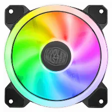 Ventilador Cooler Master Masterfan Mf120 S3, 120mm, Argb, 1800 Rpm Max, Negro