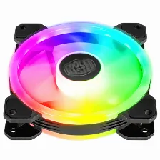 Ventilador Cooler Master Masterfan Mf120 S3, 120mm, Argb, 1800 Rpm Max, Negro
