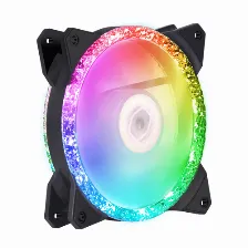 Ventilador Cooler Master Masterfan Mf120 Prismatic Rgb, 120mm, Luz Cristalina Radiante, Negro, (mfy-b2dn-20npa-r1)