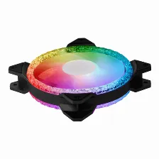 Ventilador Cooler Master Masterfan Mf120 Prismatic Rgb, 120mm, Luz Cristalina Radiante, Negro, (mfy-b2dn-20npa-r1)