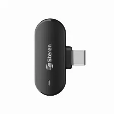 Micrófono Steren Mic-9050 32 Khz, Inalámbrico, Rf, Negro