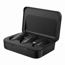 Micrófono Steren Mic-9050 32 Khz, Inalámbrico, Rf, Negro