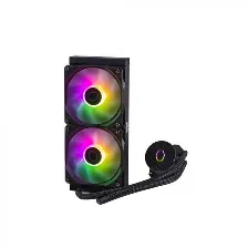 Sistema De Enfriamiento Liquido Cooler Master Masterliquid 240l Core Argb Spectrum, Negro