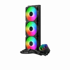 Enfriamiento Liquido Cooler Master Core Ii Argb 360mm, 3x120mm, 1750rpm, Negro