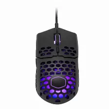 Mouse Cooler Master Gaming Mm711 óptico, 6 Botones, 16000 Dpi, Usb Tipo A, Negro