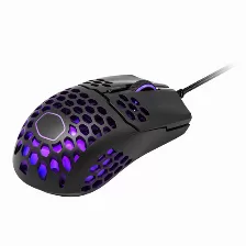 Mouse Cooler Master Gaming Mm711 óptico, 6 Botones, 16000 Dpi, Usb Tipo A, Negro
