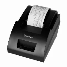 Impresora De Recibo Vorago Mnp-158 Térmico, Impresora De Tpv, Alámbrico, Usb, Rj-11, Negro