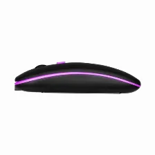 Mouse Inalambrico Vorago Mo-307, Dpi 1200/1600, Usb-c, Usb-a, 2.4 Ghz, Silencioso, Negro