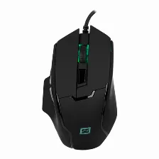 Mouse Vorago Start The Game Mo-504 Rgb Configurable Con Software, Hasta 6400 Dpi, Usb 2.0 Negro