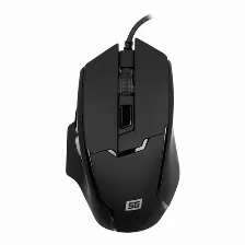 Mouse Vorago Start The Game Mo-504 Rgb Configurable Con Software, Hasta 6400 Dpi, Usb 2.0 Negro