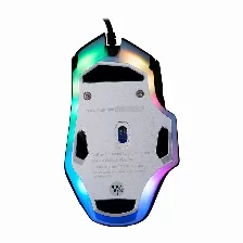 Mouse Vorago Start The Game Mo-504 Rgb Configurable Con Software, Hasta 6400 Dpi, Usb 2.0 Negro