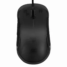 Mouse Vorago Mo-505 Optico, Traslucido 7 Botones, 3200 Dpi, Rgb, Negro
