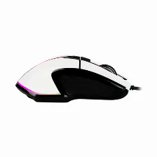Mouse Laser Game Factor Mog602, 19000 Dpi, 8 Botones Programables, Macros, Blanco