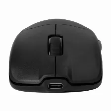 Mouse Game Factor Mow800, Inalambrico, Base Magnetica De Carga Rgb, 25000 Dpi, Negro