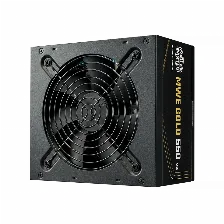 Fuente De Poder Cooler Master Mwe Gold V3 650w Atx 3.1, 80 Plus Gold, No Modular, 120mm, 2 Eps