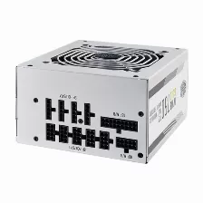 Fuente De Poder Cooler Master Mwe 750 V2, 750w 80plus Gold, Full Modular, Atx 3.0, Pci-e 5.0, Blanco