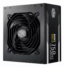 Fuente De Poder Cooler Master Mwe 750 V2 3.0, 750w 80 Plus Gold, Full Modular, Negro