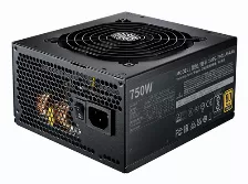 Fuente De Poder Cooler Master Mwe 750 V2 3.0, 750w 80 Plus Gold, Full Modular, Negro
