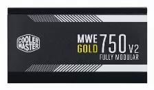 Fuente De Poder Cooler Master Mwe 750 V2 3.0, 750w 80 Plus Gold, Full Modular, Negro