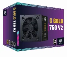 Fuente De Poder Cooler Master G Gold 750 V2, 750w, 80 Plus Gold, Atx 3.1, Negro