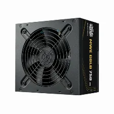 Fuente De Poder Cooler Master Mwe Gold 750 V3, 750w, Atx 3.1 No-modular, 80 Plus Gold