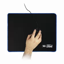 Mousepad Gaming Vorago Mpg-201, 350x444, Grosor 3mm, Microfibra, Antideslizante, Negro