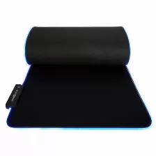 Mousepad Gamer Factor Mpg500, Rgb, Dimensiones 80 X 30, Lx Extra Largo, Microfibra, Negro