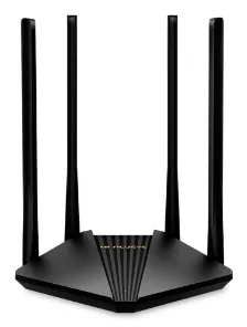 Ruteador Inalambrico Mercusys Ac1200, 4 Antenas, Doble Banda, Wi-fi 5, Negro