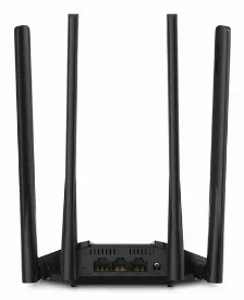 Ruteador Inalambrico Mercusys Ac1200, 4 Antenas, Doble Banda, Wi-fi 5, Negro